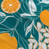 Orange Blossoms Screen-Printed Tea Towel
