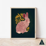 Cottontail Meadows Art Print