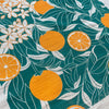 Orange Blossoms Screen-Printed Tea Towel