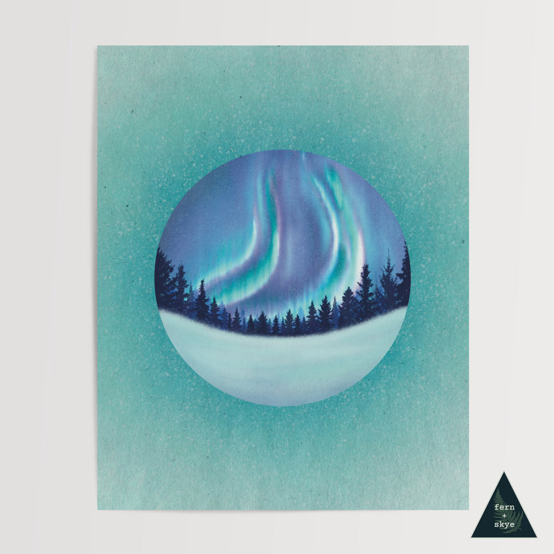 Northern Lights Art Print