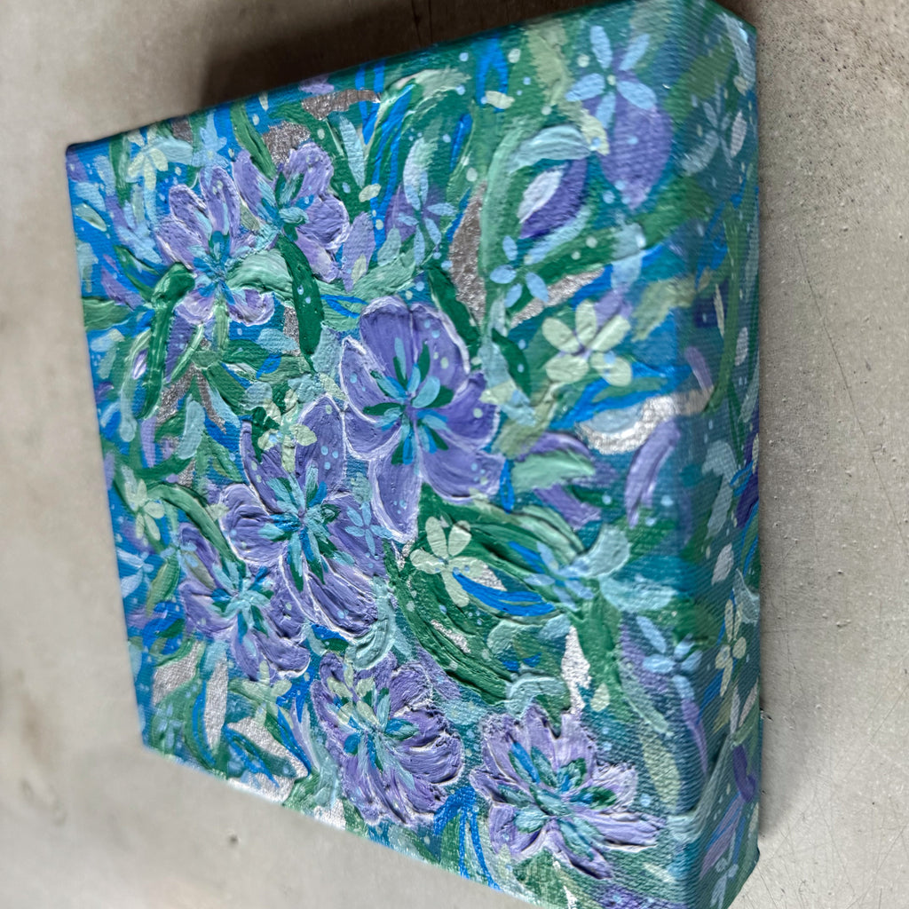 Luna’s Garden - Original Acrylic Painting on Canvas