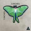 Luna Moth Ascends Sticker