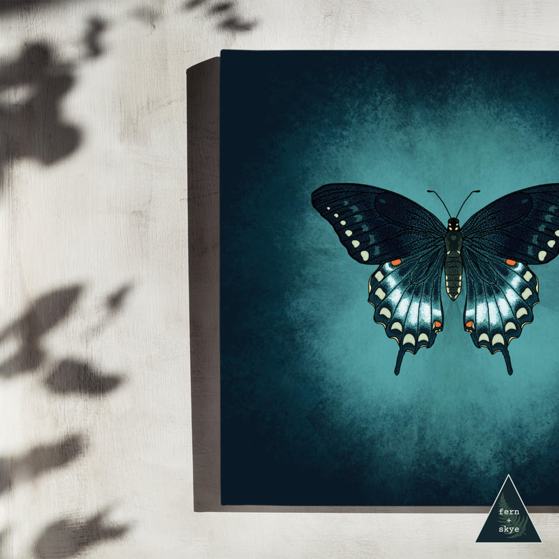 Butterfly Glow Canvas Print
