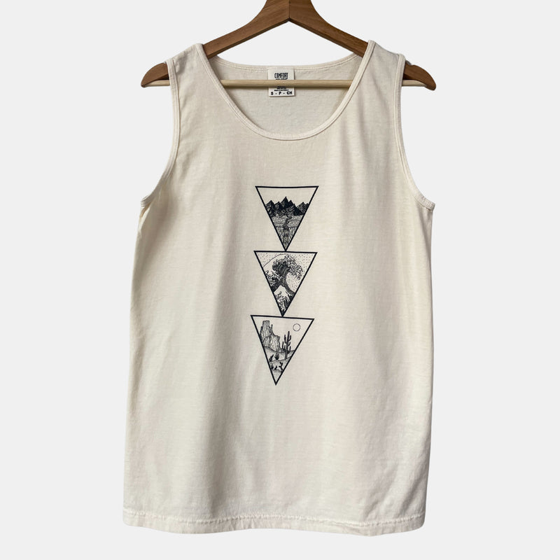 Nature Biomes - Screen Printed Unisex Tank Top