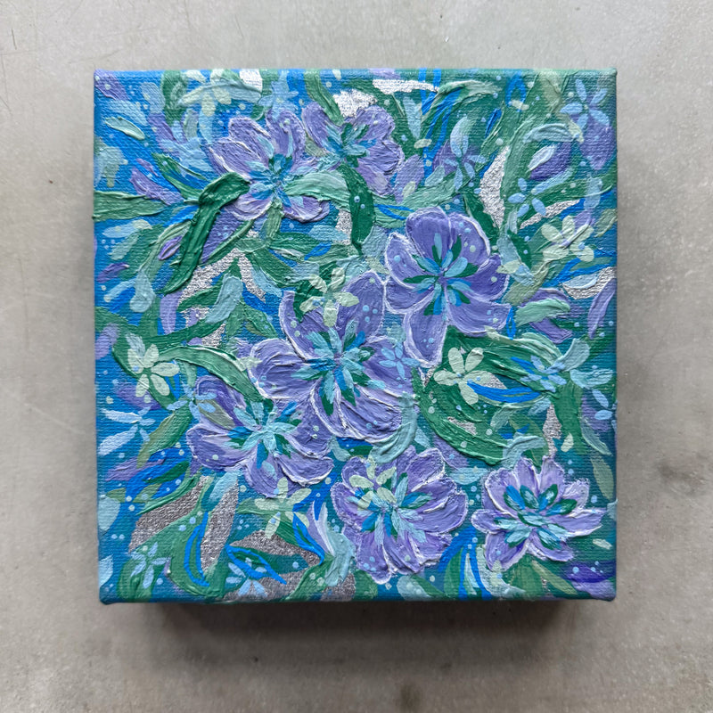Luna’s Garden - Original Acrylic Painting on Canvas
