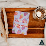 I Love You Berry Much Sustainable Greeting Card - 4x6"