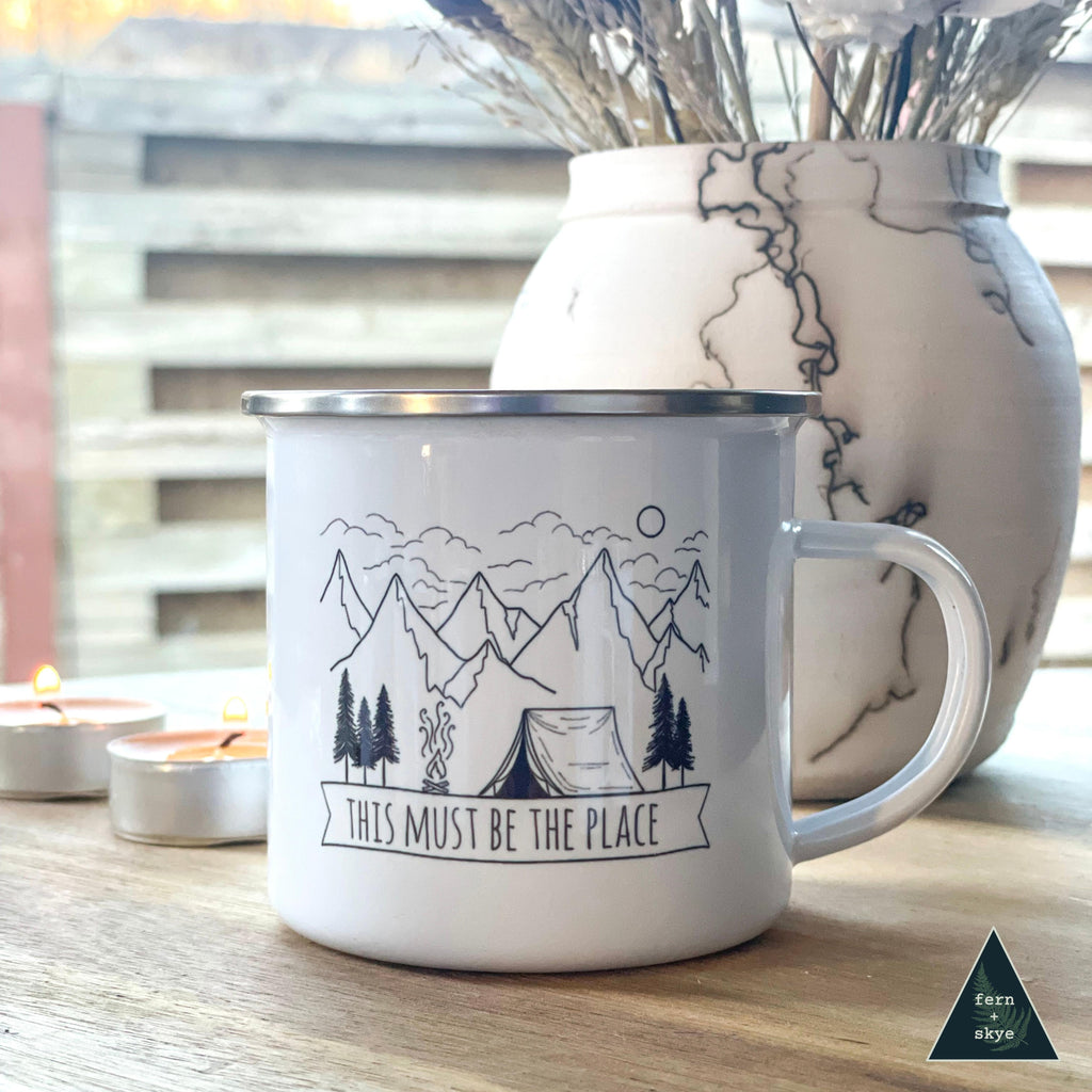 This Must Be The Place Camper Mug