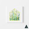 The Yellow Greenhouse Canvas Print