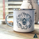 Botanical Bee Camper Mug