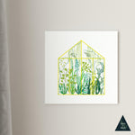 The Yellow Greenhouse Canvas Print