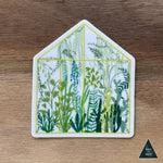 The Yellow Greenhouse Sticker