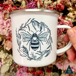 Botanical Bee Camper Mug