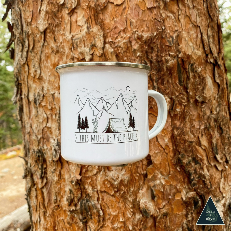 This Must Be The Place Camper Mug