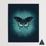 Butterfly Glow Art Print